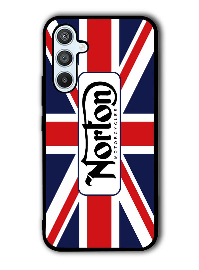 norton motorcycles england flag Samsung Galaxy A14 5G Case QC1584