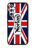 norton motorcycles england flag Samsung Galaxy A54 5G Case OV1584