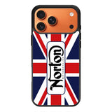 norton motorcycles england flag iPhone 17 Pro Case OV1584