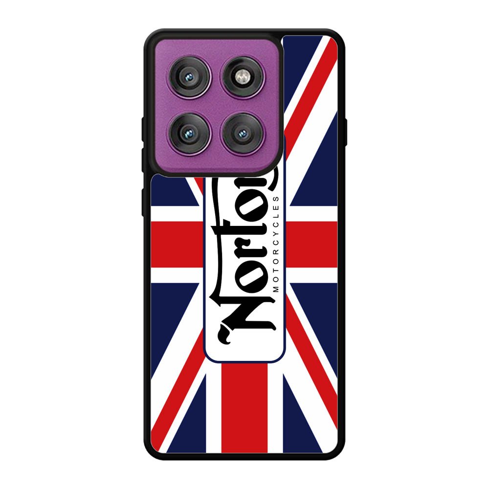 norton motorcycles england flag Motorola Moto Edge 60 Pro Case OV1584