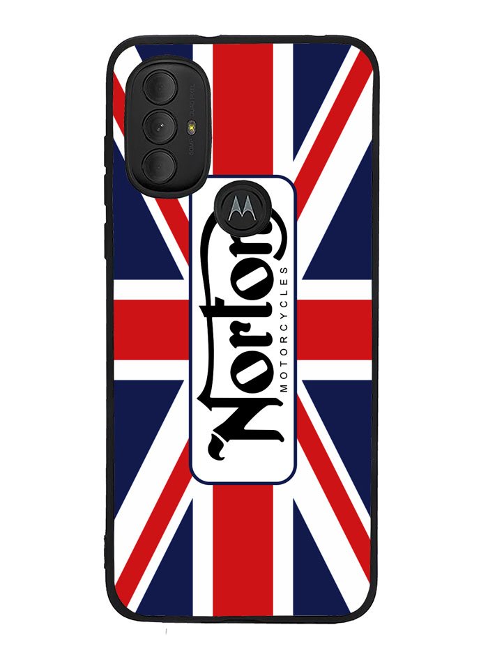 norton motorcycles england flag Motorola Moto G Pure 2021 , Moto G Power 2022 Case OV1584