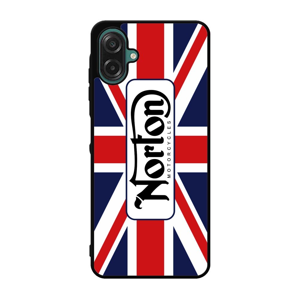 norton motorcycles england flag Samsung Galaxy A07 Case OV1584