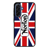 norton motorcycles england flag Samsung Galaxy A17 Case OV1584