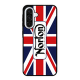 norton motorcycles england flag Samsung Galaxy A56 5G Case RC1584