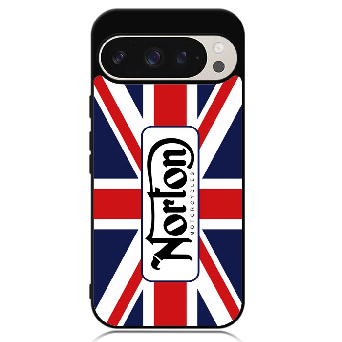 norton motorcycles england flag Google Pixel 9 | Pixel 9 Pro Case OV1584