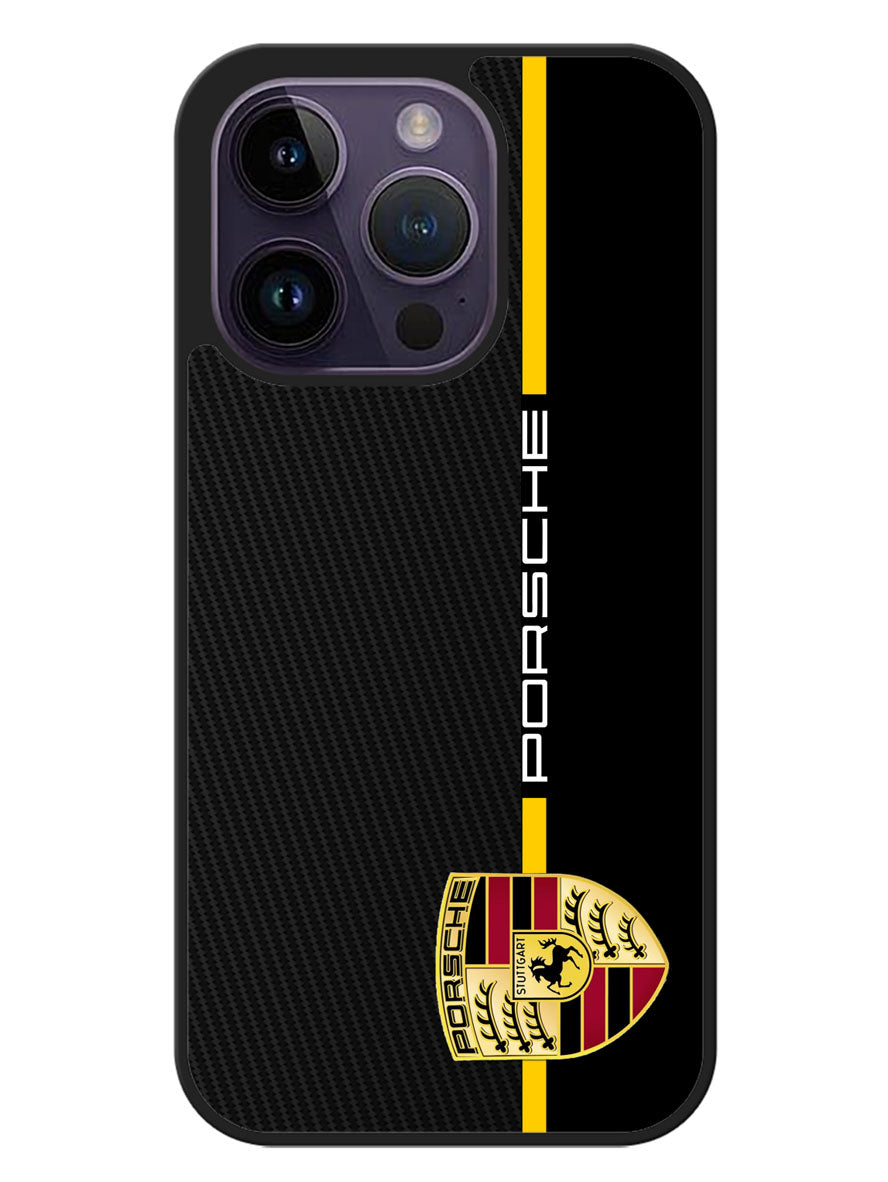 Porsche Stripe Carbon iPhone 14 Pro Max Case OV2788