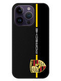 Porsche Stripe Carbon iPhone 14 Pro Case OV2788