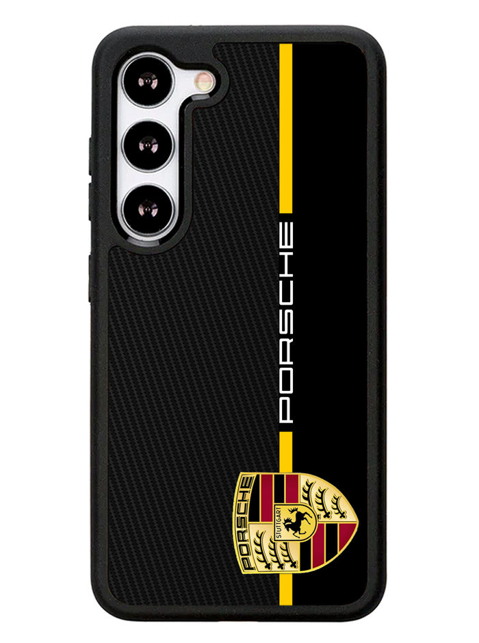 Porsche Stripe Carbon Samsung Galaxy S23 Plus 5G / Samsung Galaxy S23+ 5G Case