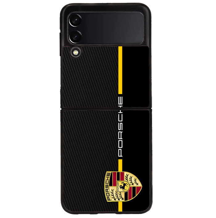 Porsche Stripe Carbon Samsung Galaxy Z Flip 4 5G 2022 Case