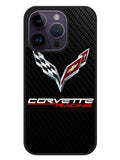 Corvette Logo Carbon iPhone 14 Pro Max Case OV4507