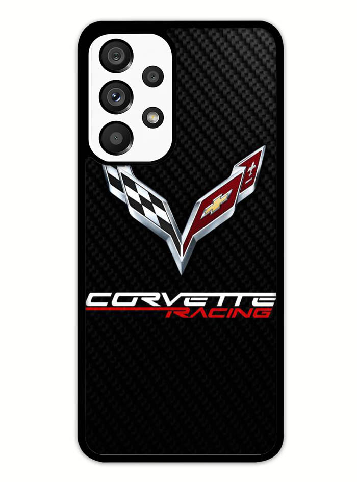 Corvette Logo Carbon 1st Samsung Galaxy A53 5G Case