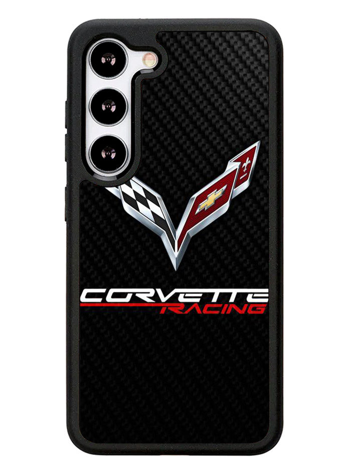 Corvette Logo Carbon 1st Samsung Galaxy S23 Plus 5G / Samsung Galaxy S23+ 5G Case