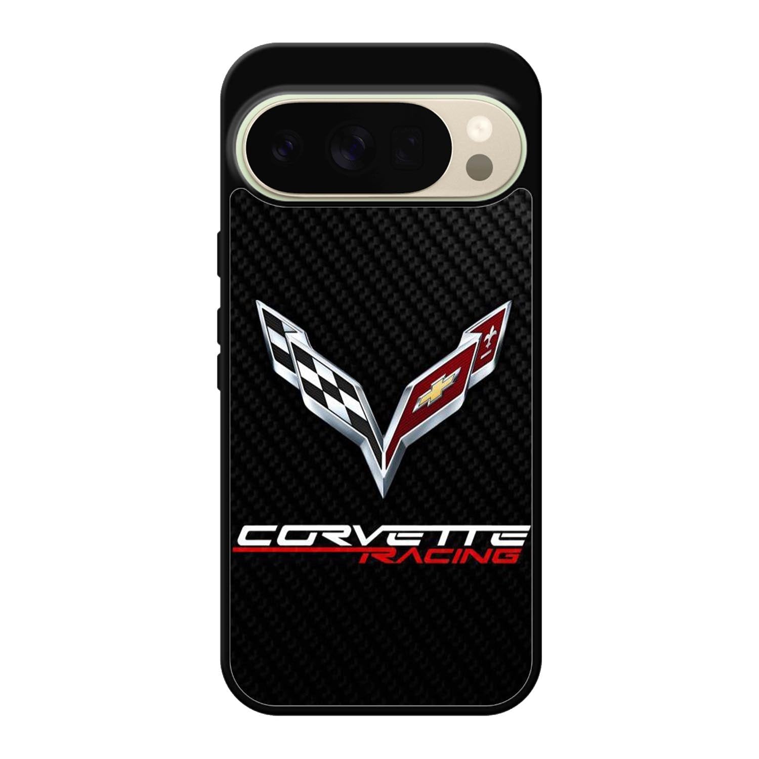 Corvette Logo Carbon 1st Google Pixel 10 Pro XL Case