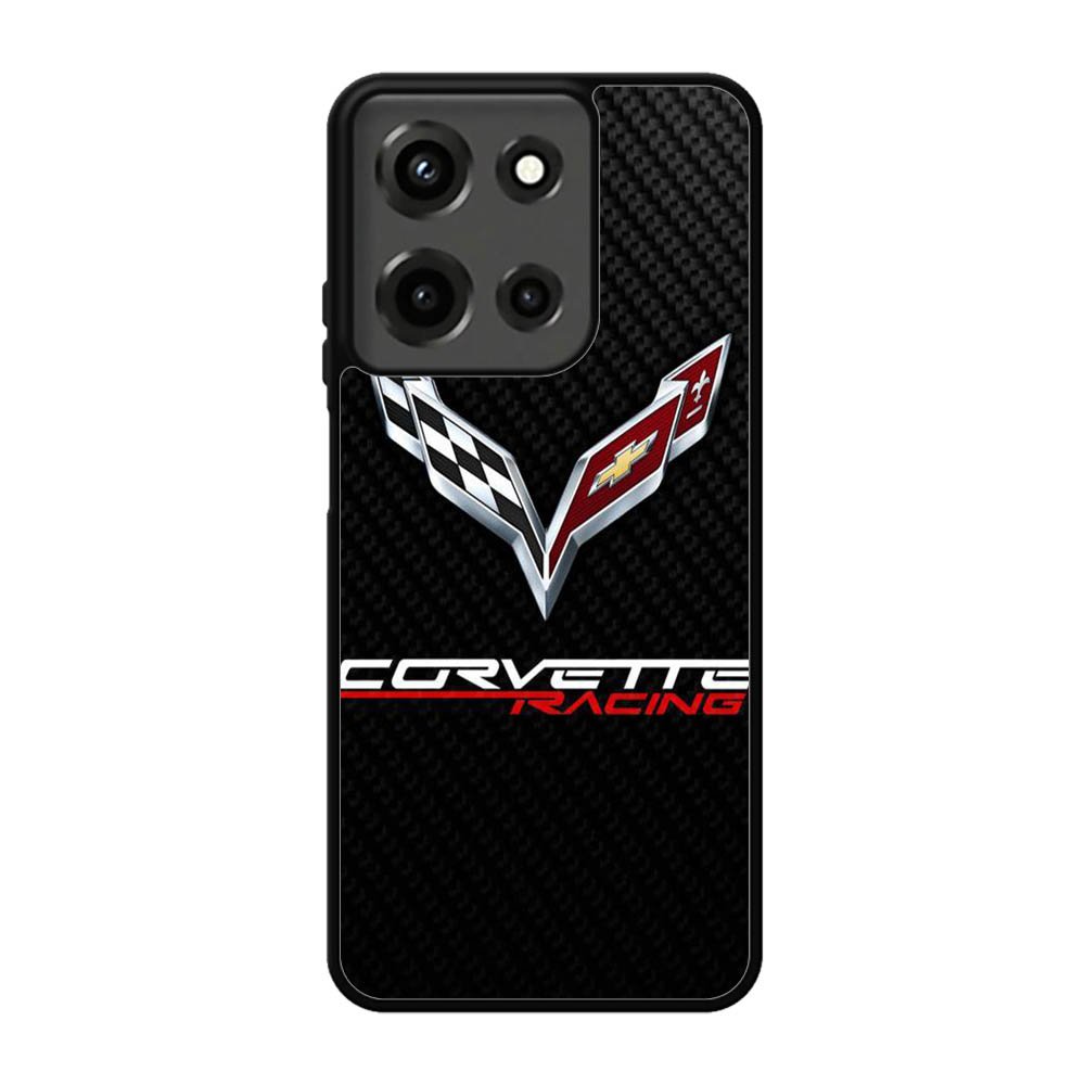 Corvette Logo Carbon 1st Motorola Moto G 5G 2025 Case OV5075