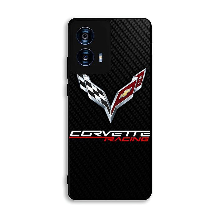 Corvette Logo Carbon 1st Motorola Moto G Power 5G 2024 Case OV7840