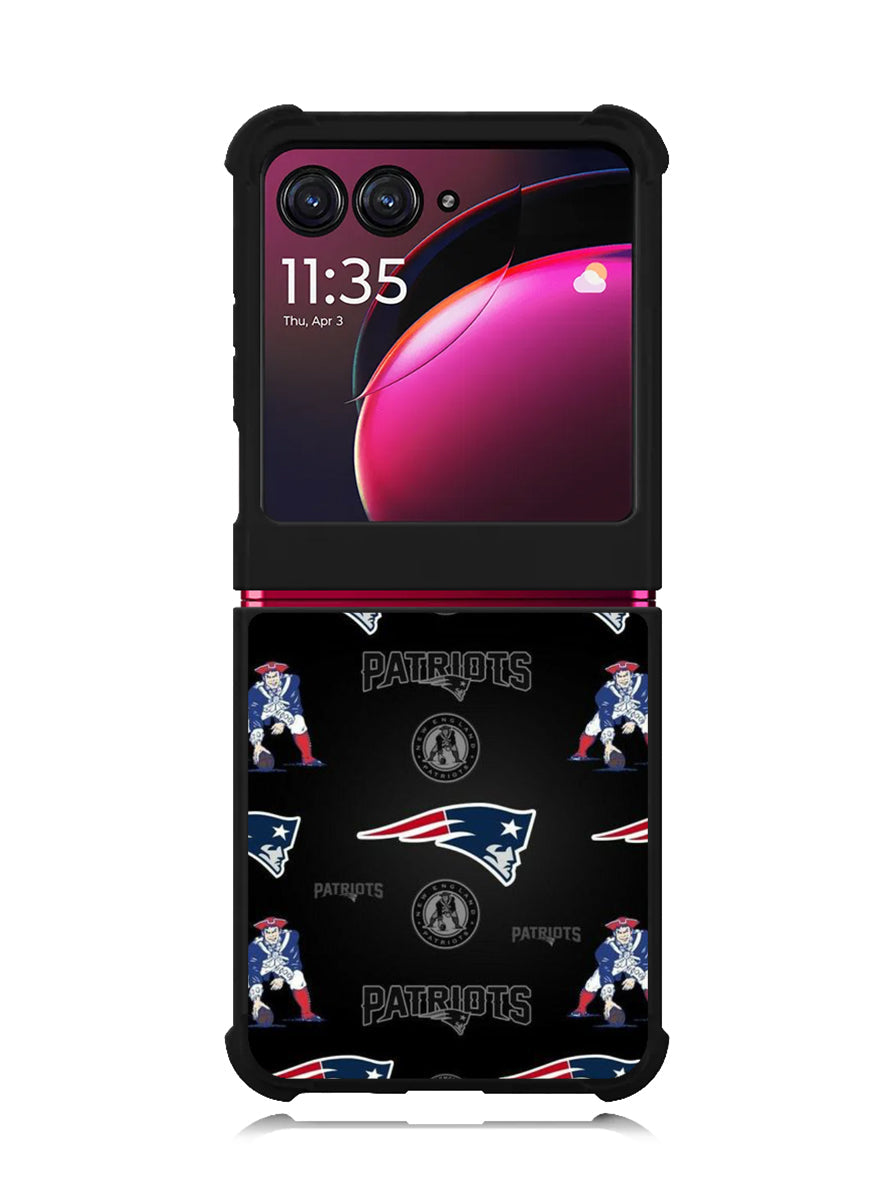 NEW ENGLAND PATRIOTS Motorola Moto Razr Plus 2023 , Moto Razr+ 2023 Case OV1606