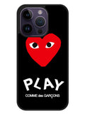 comme des garcons Logo Google iPhone 14 Pro Max Case OV1619