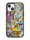 rick and morty iPhone 14 Plus Case QC1632