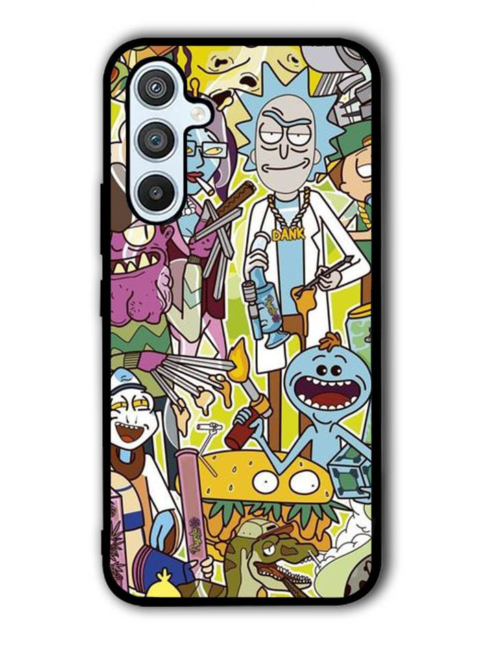 rick and morty Samsung Galaxy A14 5G Case QC1632