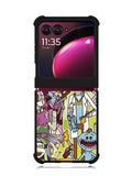 rick and morty Motorola Moto Razr Plus 2023 , Moto Razr+ 2023 Case OV1632