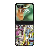 rick and morty Motorola Moto RAZR 2025 Case OV1632
