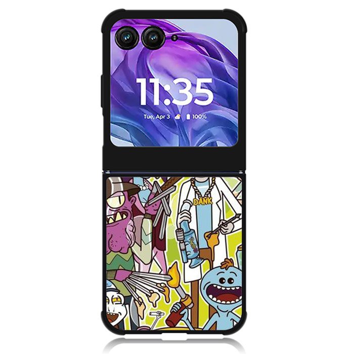 rick and morty Motorola Moto Razr Plus 2024 , Moto Razr+ 2024 Case OV1632