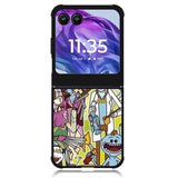 rick and morty Motorola Moto Razr Plus 2024 , Moto Razr+ 2024 Case OV1632