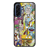 rick and morty Samsung Galaxy A17 Case QC1632