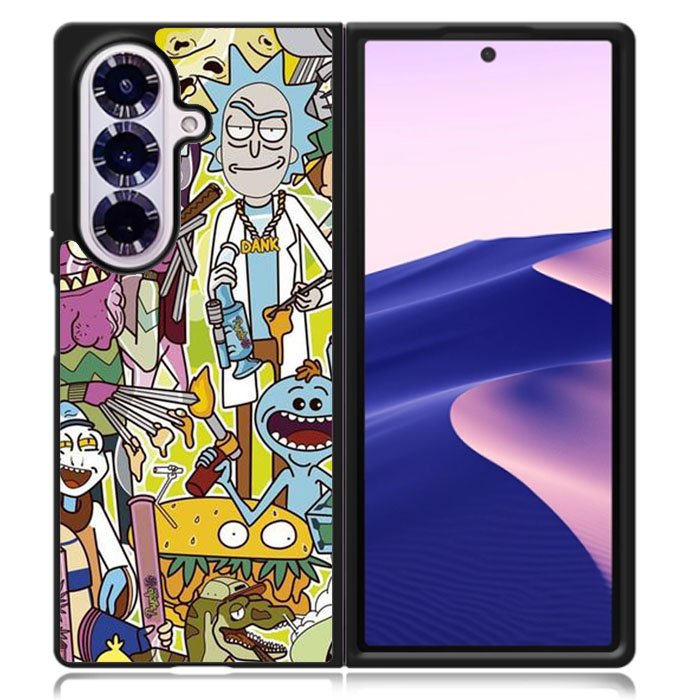 rick and morty Samsung Galaxy Z Fold 7 Case OV1632