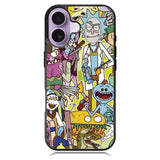 rick and morty iPhone 17 Case OV1632