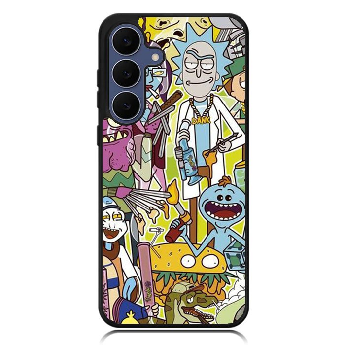 rick and morty Samsung Galaxy S25 FE Case OV1632