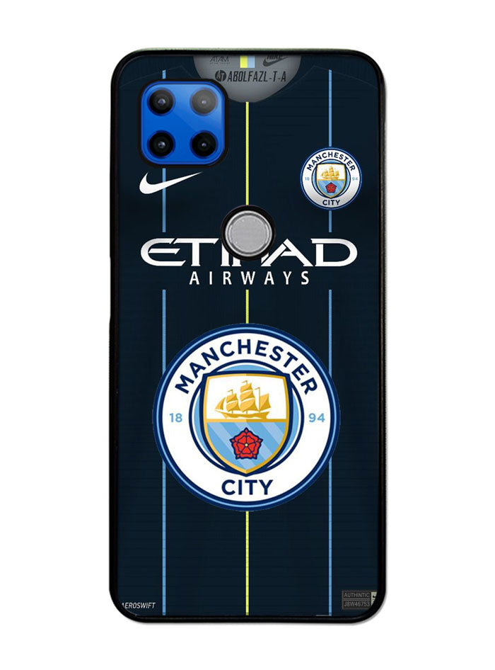 Manchester City 2nd Motorola Moto G 5G Case , Moto One 5G Ace Case