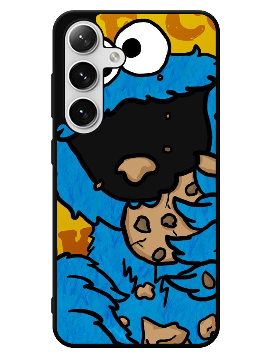 Cookie Monster Samsung Galaxy S25 5G Case