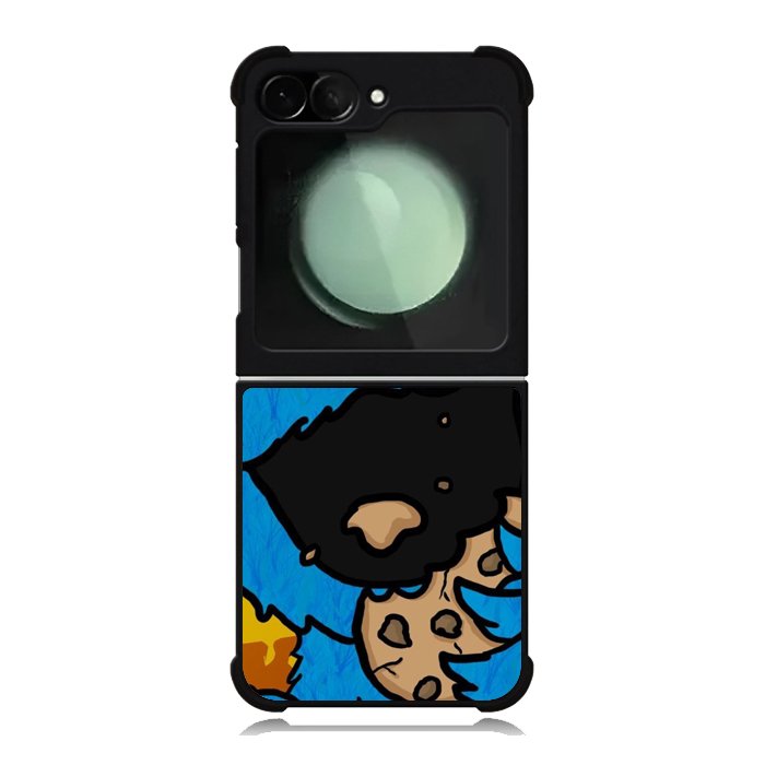 Cookie Monster Samsung Galaxy Z Flip 6 Case
