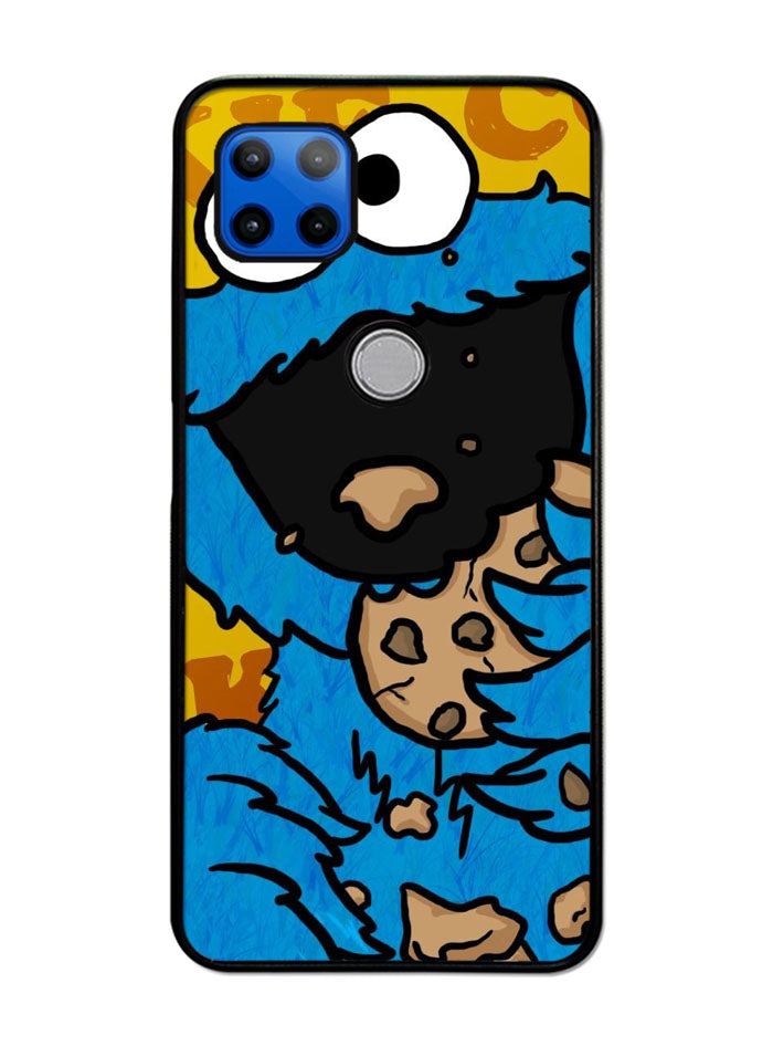 Cookie Monster Motorola Moto G 5G Case , Moto One 5G Ace Case