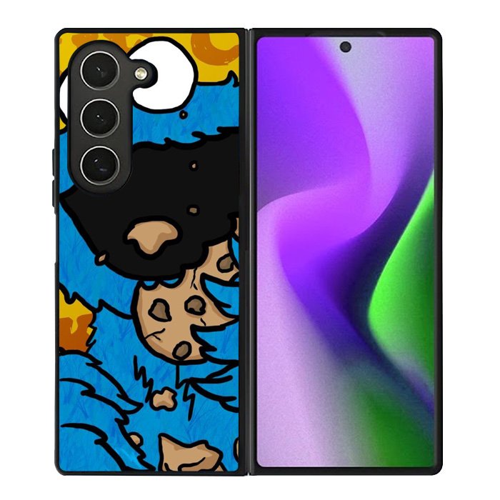 Cookie Monster Samsung Galaxy Z Fold 6 Case