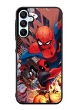 Spiderman and Deadpool funny Samsung Galaxy A35 5G Case OV1644