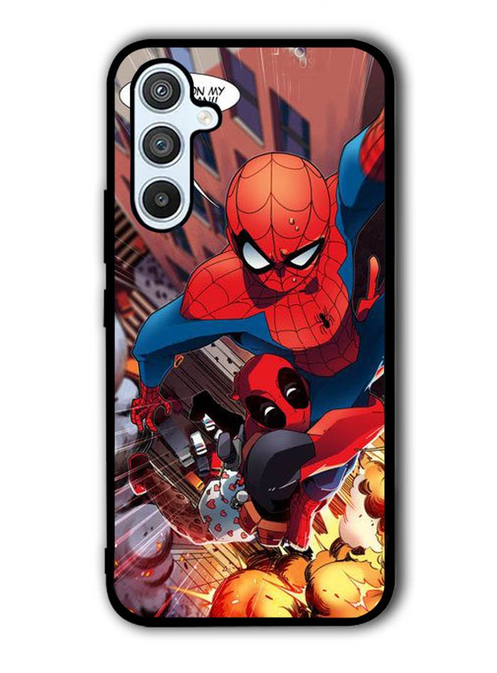 Spiderman and Deadpool funny Samsung Galaxy A54 5G Case OV1644