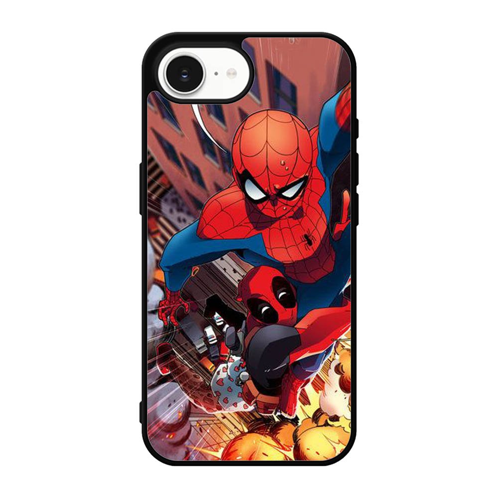 Spiderman and Deadpool funny iPhone 17e Case OV1644