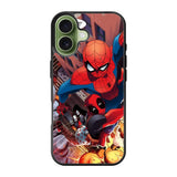 Spiderman and Deadpool funny iPhone 17 Case OV1644