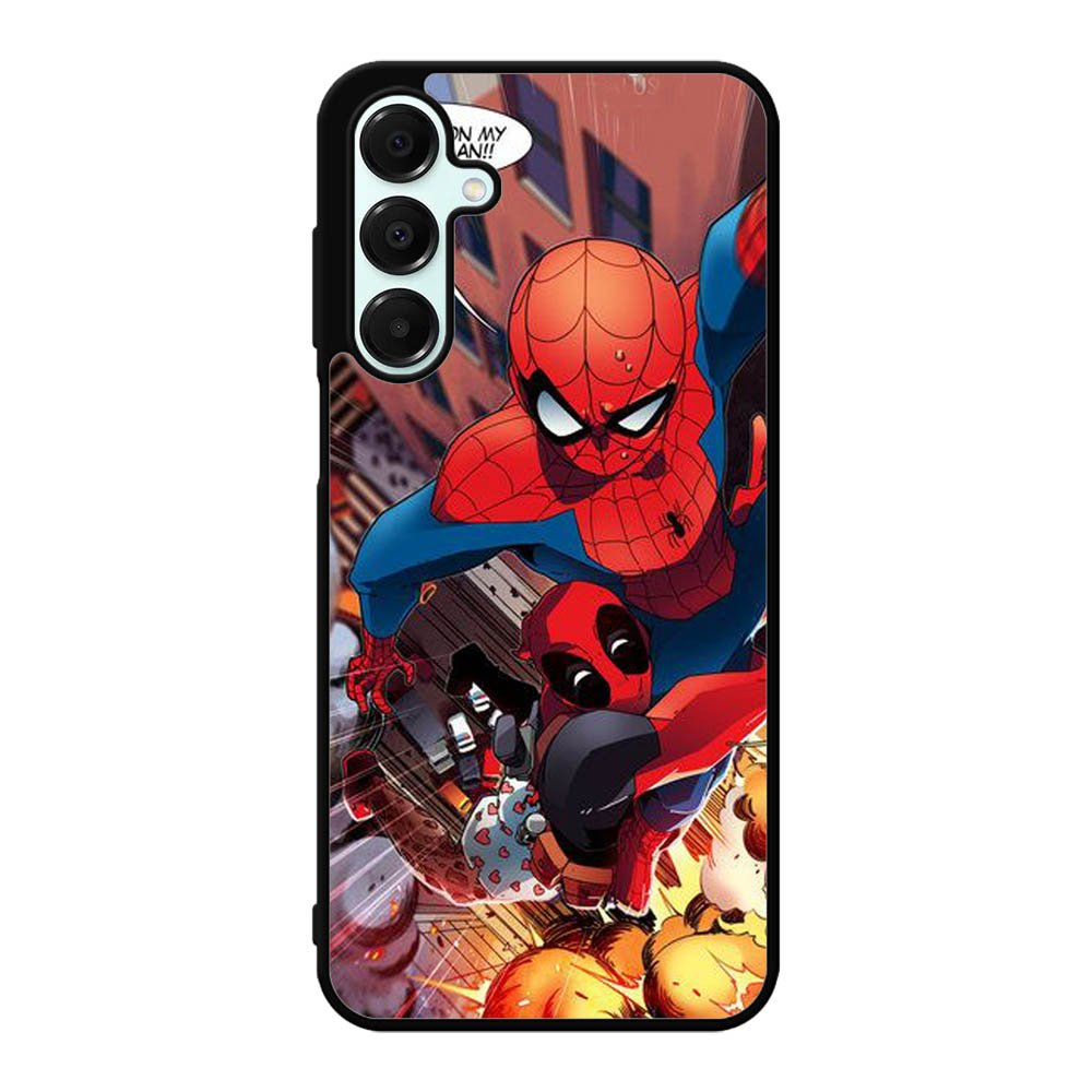 Spiderman and Deadpool funny Samsung Galaxy A16 Case OV1644
