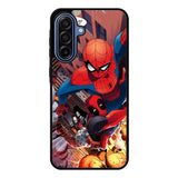 Spiderman and Deadpool funny Samsung Galaxy A17 Case OV1644