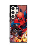 Spiderman and Deadpool funny Samsung Galaxy S25 Ultra 5G Case QC1644