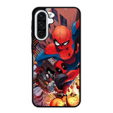 Spiderman and Deadpool funny Samsung Galaxy A36 5G Case RC1644