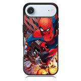 Spiderman and Deadpool funny iPhone 17 Air Case OV1644