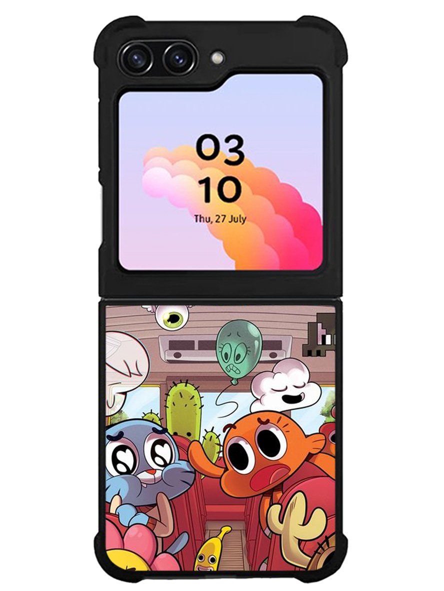 amazing world of gumball Samsung Galaxy Z Flip 5 5G 2023 Case OV3790