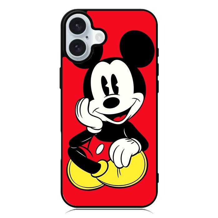 mickey mouse 8th iPhone 16 Plus Case