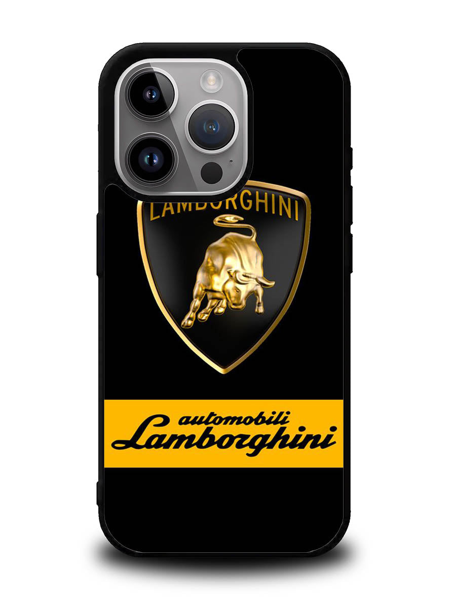 Lamborghini Logo iPhone 16 Pro Max Case QC1660
