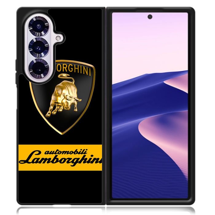 Lamborghini Logo Samsung Galaxy Z Fold 7 Case OV1660