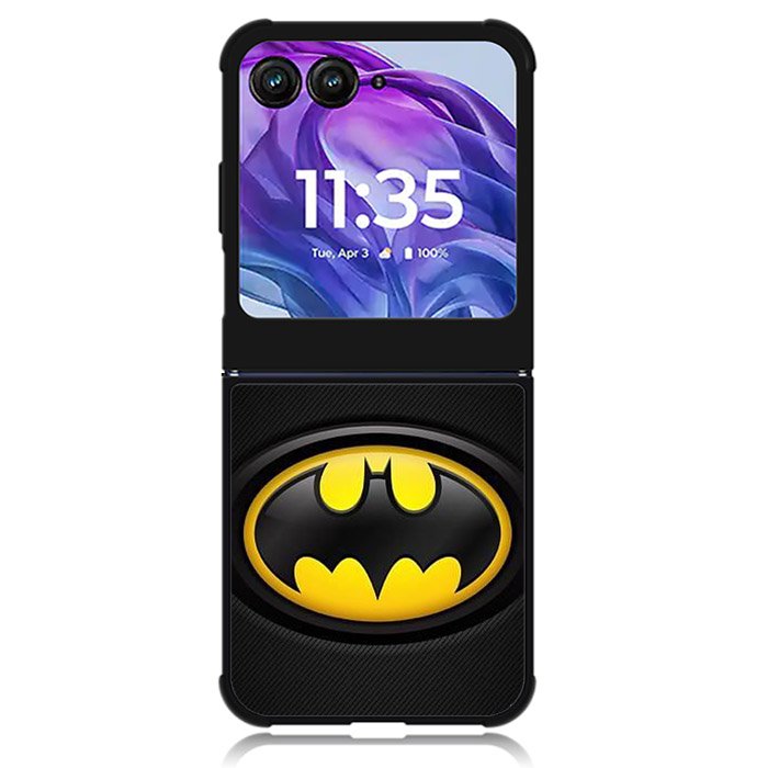Batman Logo 2nd Motorola Moto Razr Plus 2024 , Moto Razr+ 2024 Case